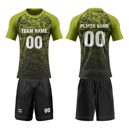 Custom Volleyball Uniform - Abstract Gradient - Personalized Teamwear