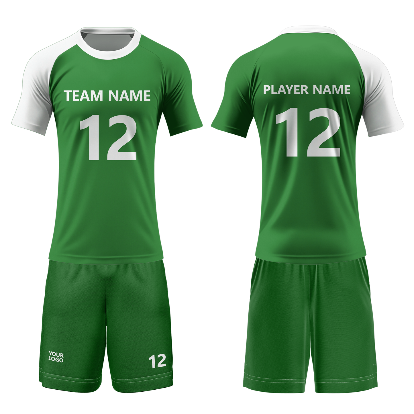 Custom Volleyball Uniform - Asymmetric Sleeve Design - Personalized Kit