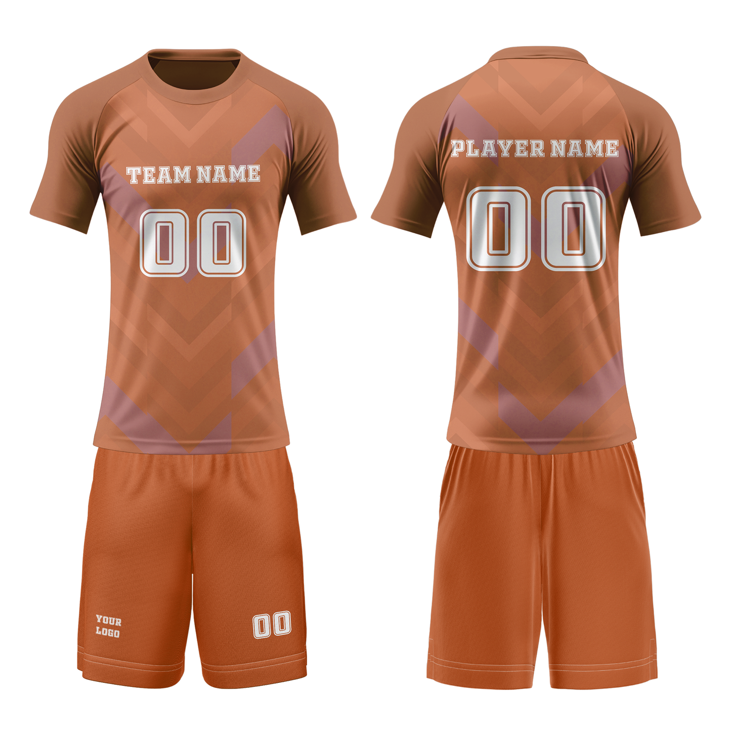 Custom Volleyball Uniform - Abstract Design - Personalized Teamwear