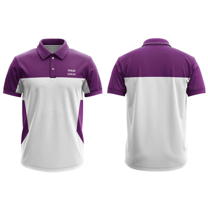 Custom Polo T-Shirt - Raglan Cut & Sew Design Personalized T-Shirt