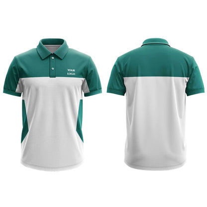 Custom Polo T-Shirt - Raglan Cut & Sew Design Personalized T-Shirt