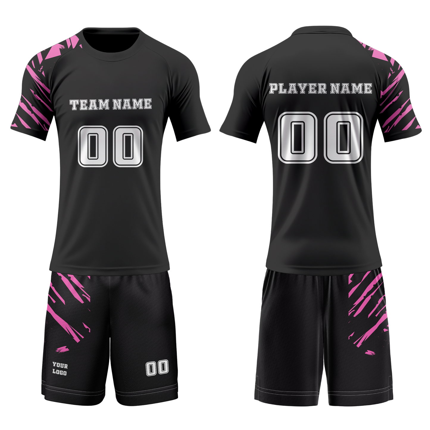 Custom Volleyball Uniform - Accent Design - Personalized Teamwear
