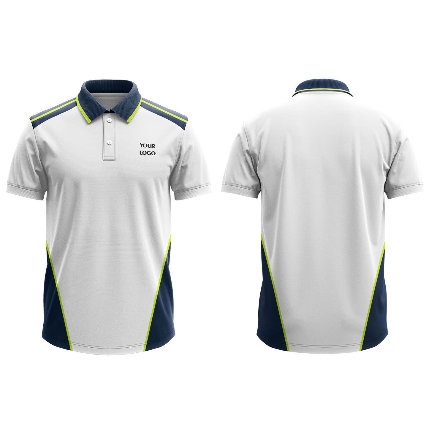 Custom Polo T-Shirt - Accent Design - Personalized Gear