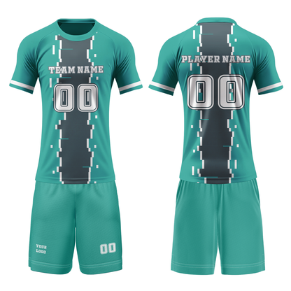 Custom Volleyball Uniform - Graphic Design - Personalized Team Kit
