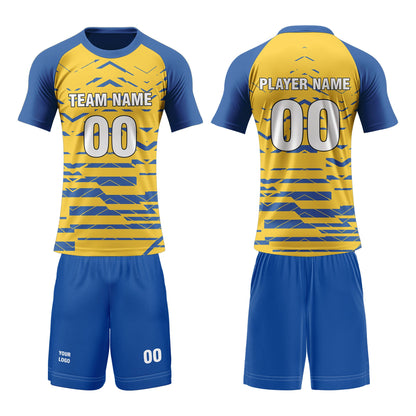 Custom Volleyball Uniform - Abstract Geo - Personalized Kit
