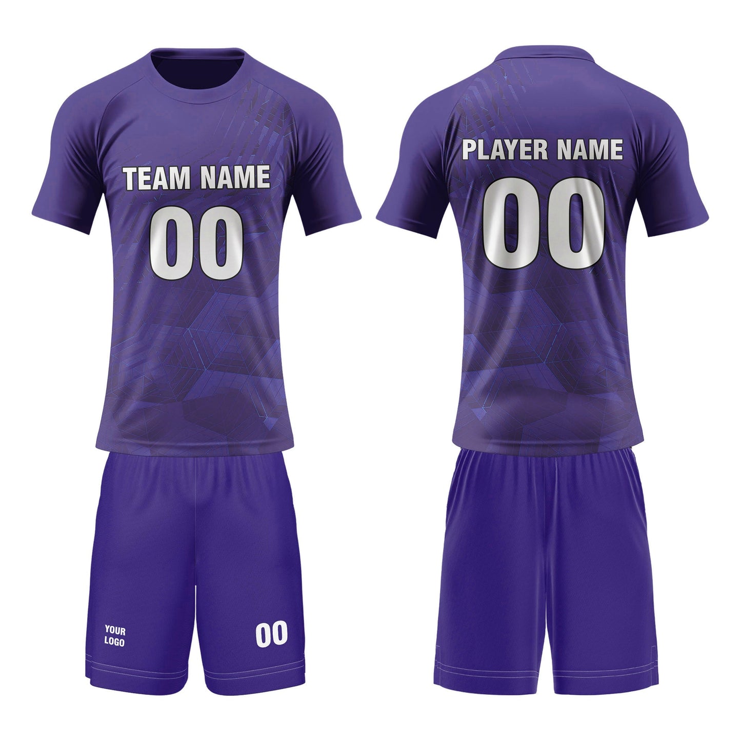 Custom Volleyball Uniform – Hex Web Design – Personalized Teamwear