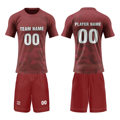 Custom Volleyball Uniform – Hex Web Design – Personalized Teamwear