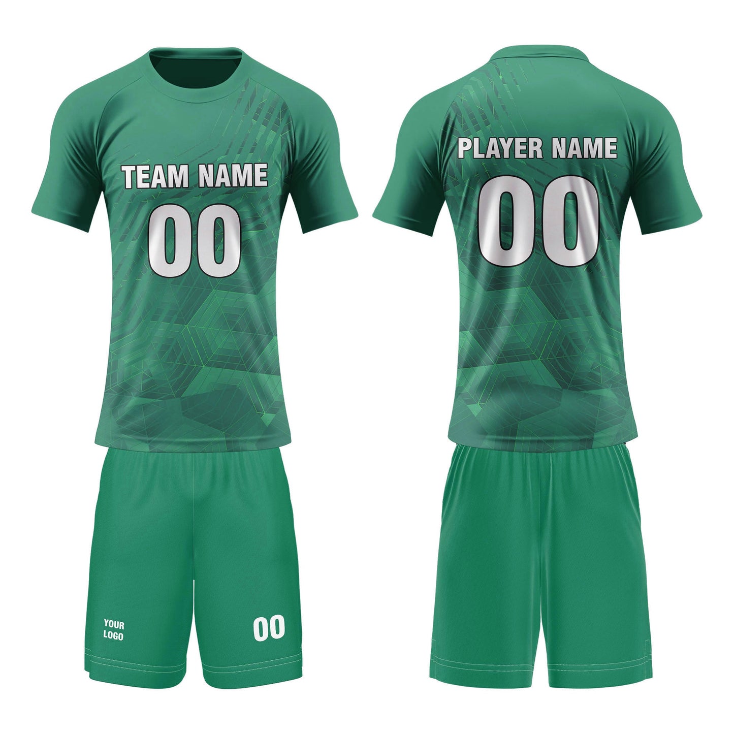 Custom Volleyball Uniform – Hex Web Design – Personalized Teamwear