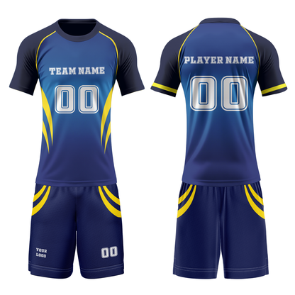 Custom Volleyball Uniform - Accent Design - Personalized Uniform