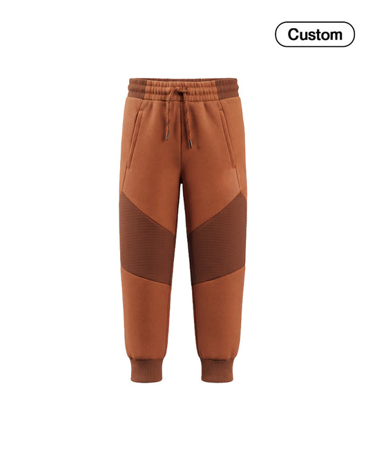 Custom Boys Jogger Pants - Knee Ribbed Panels - Personalized Pants