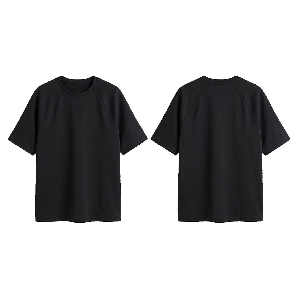 Custom Men Raglan Half Sleeves - Solid Design - Personalized Top