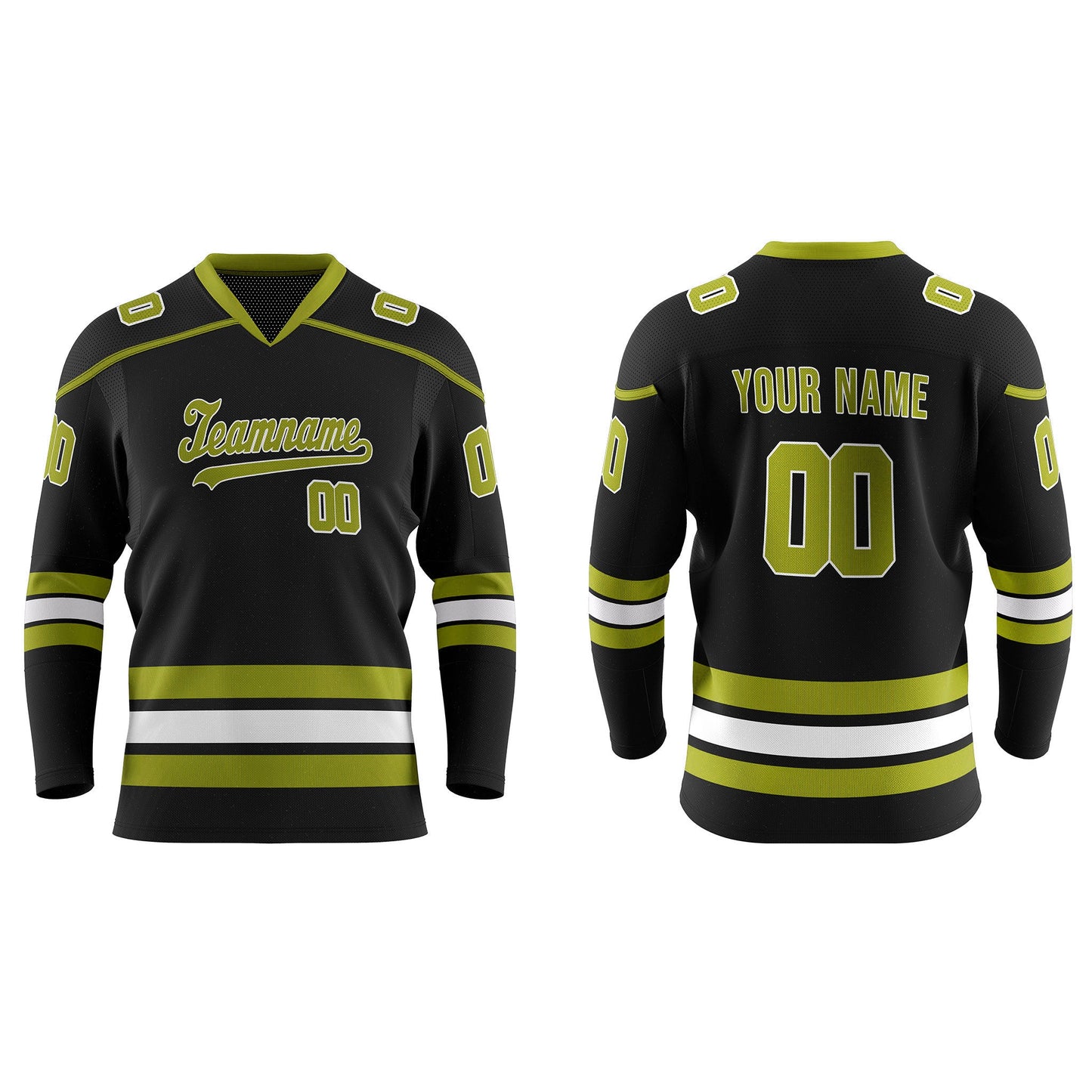 Custom Ice Hockey Jersey - Vector Design - Personalized Top