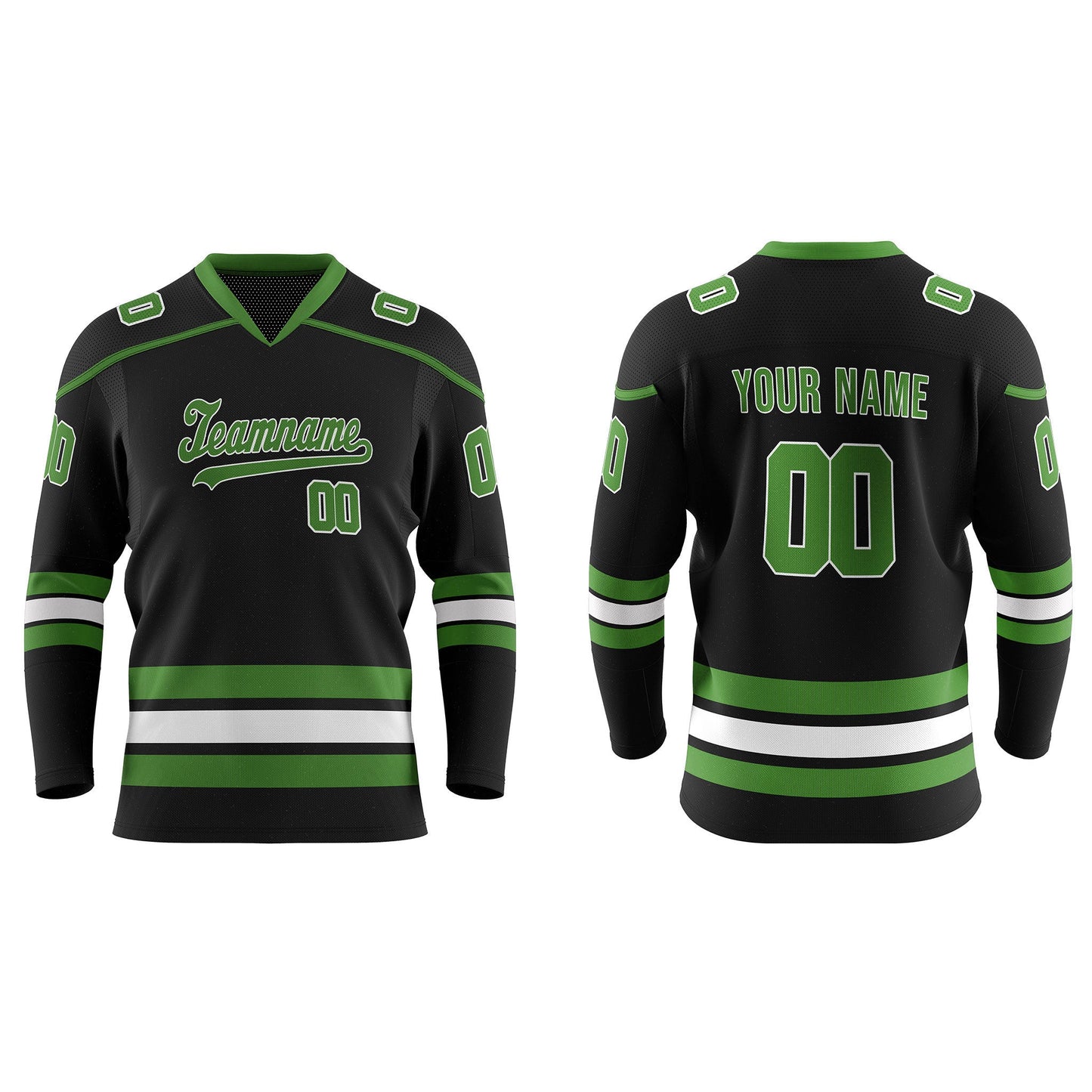 Custom Ice Hockey Jersey - Vector Design - Personalized Top