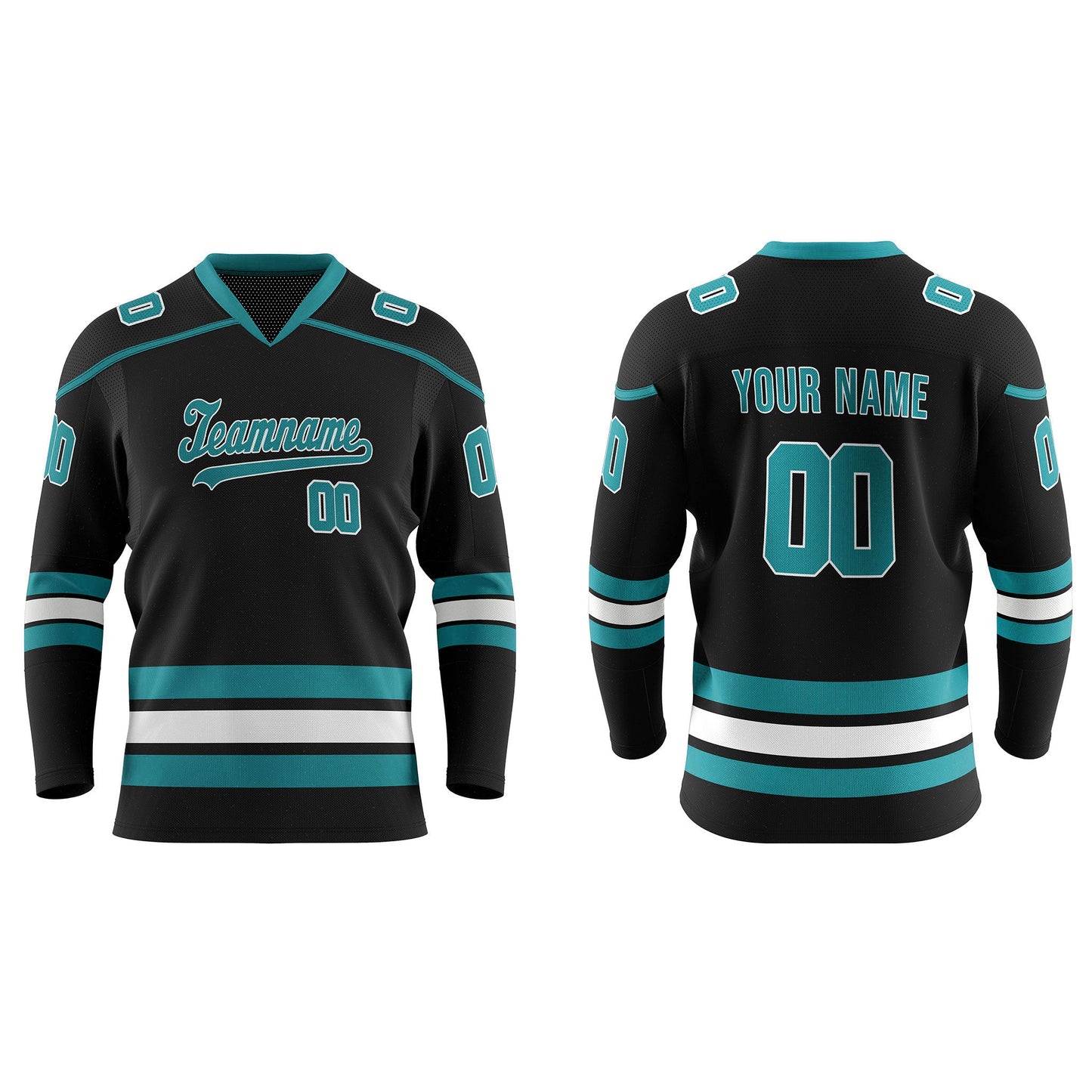 Custom Ice Hockey Jersey - Vector Design - Personalized Top