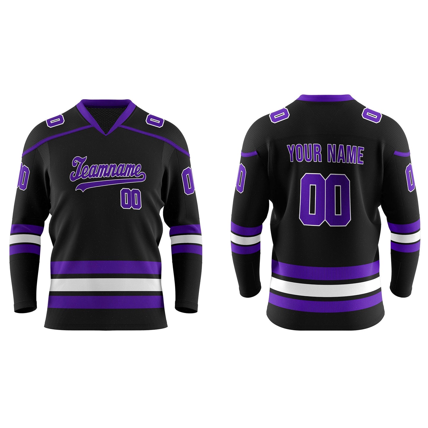 Custom Ice Hockey Jersey - Vector Design - Personalized Top