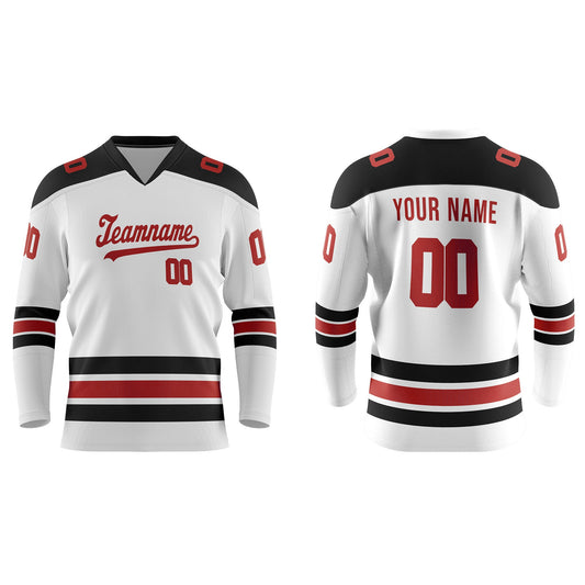 Custom Ice Hockey Jersey - Trim Design – Personalized Team Kit