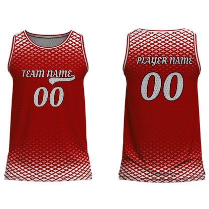 Custom Basketball Tank Top - Gradient Design - Personalized Gear