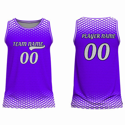 Custom Basketball Tank Top - Gradient Design - Personalized Gear