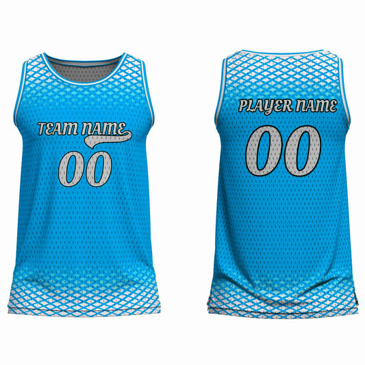Custom Basketball Tank Top – Gradient Design – Personalized Gear