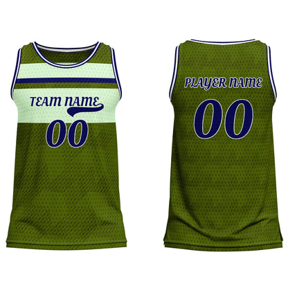 Custom Basketball Tank Top - Cut Sew Design Personalized Top
