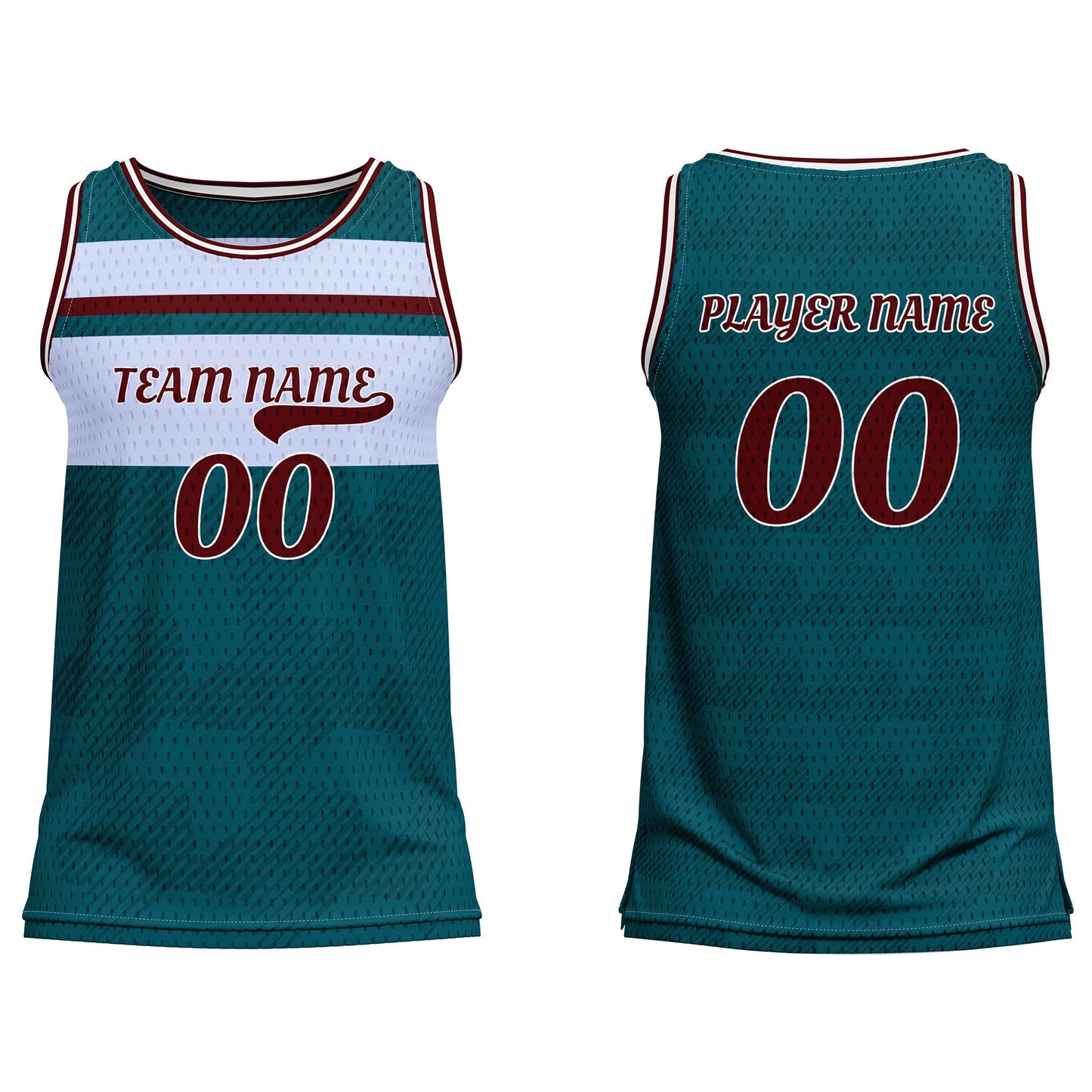 Custom Basketball Tank Top - Cut Sew Design Personalized Top