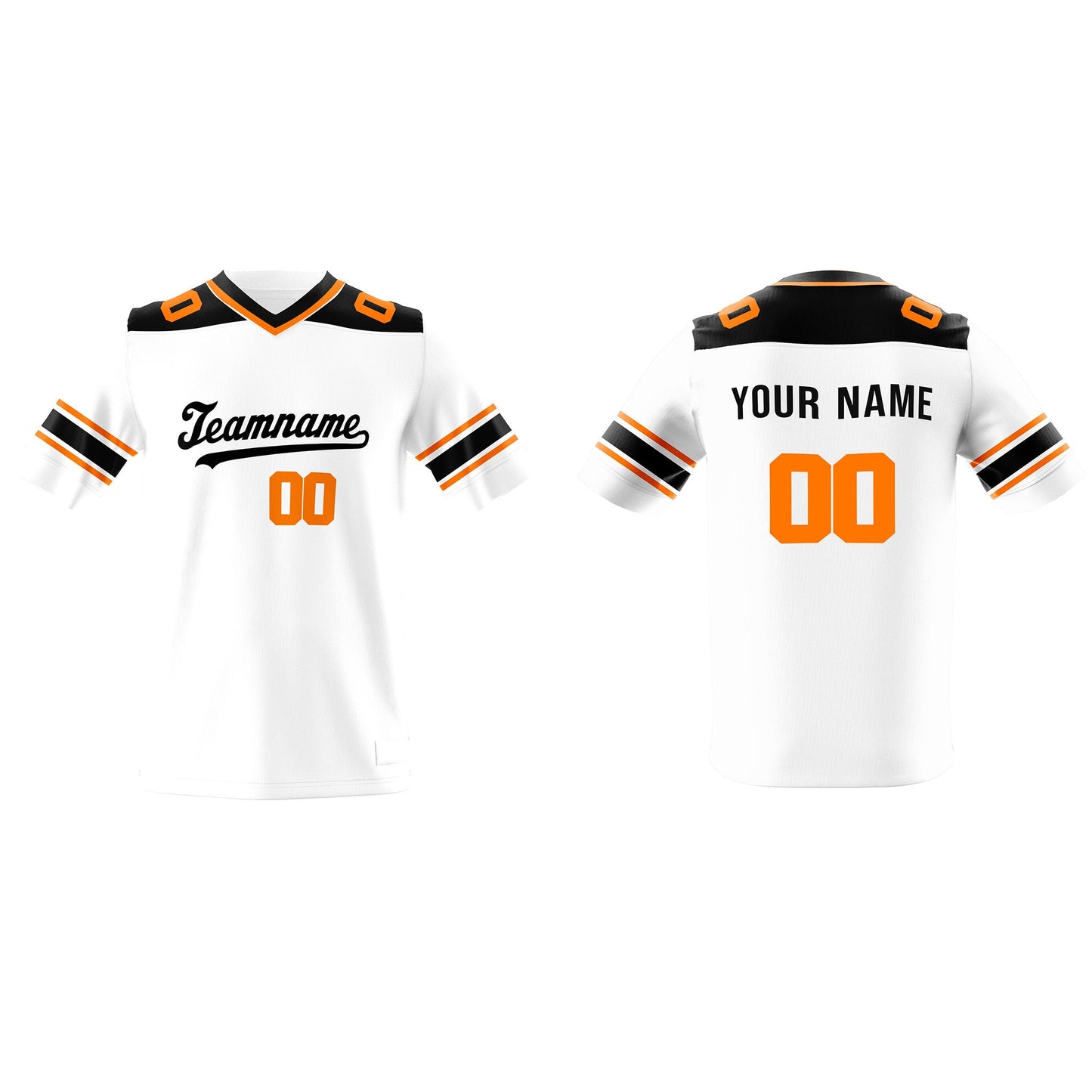 Custom American Football Jersey - Detailed Trim - Personalized Jersey