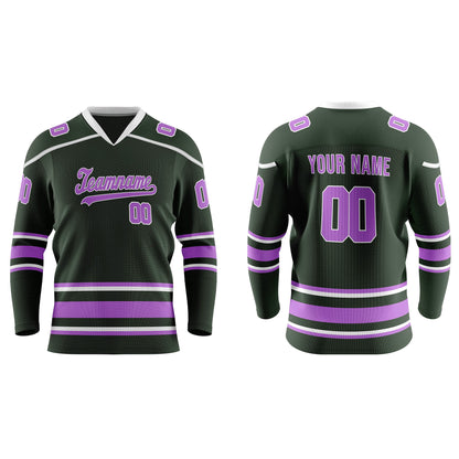 Custom Ice Hockey Jersey - Vector Trim - Personalized Gamewear