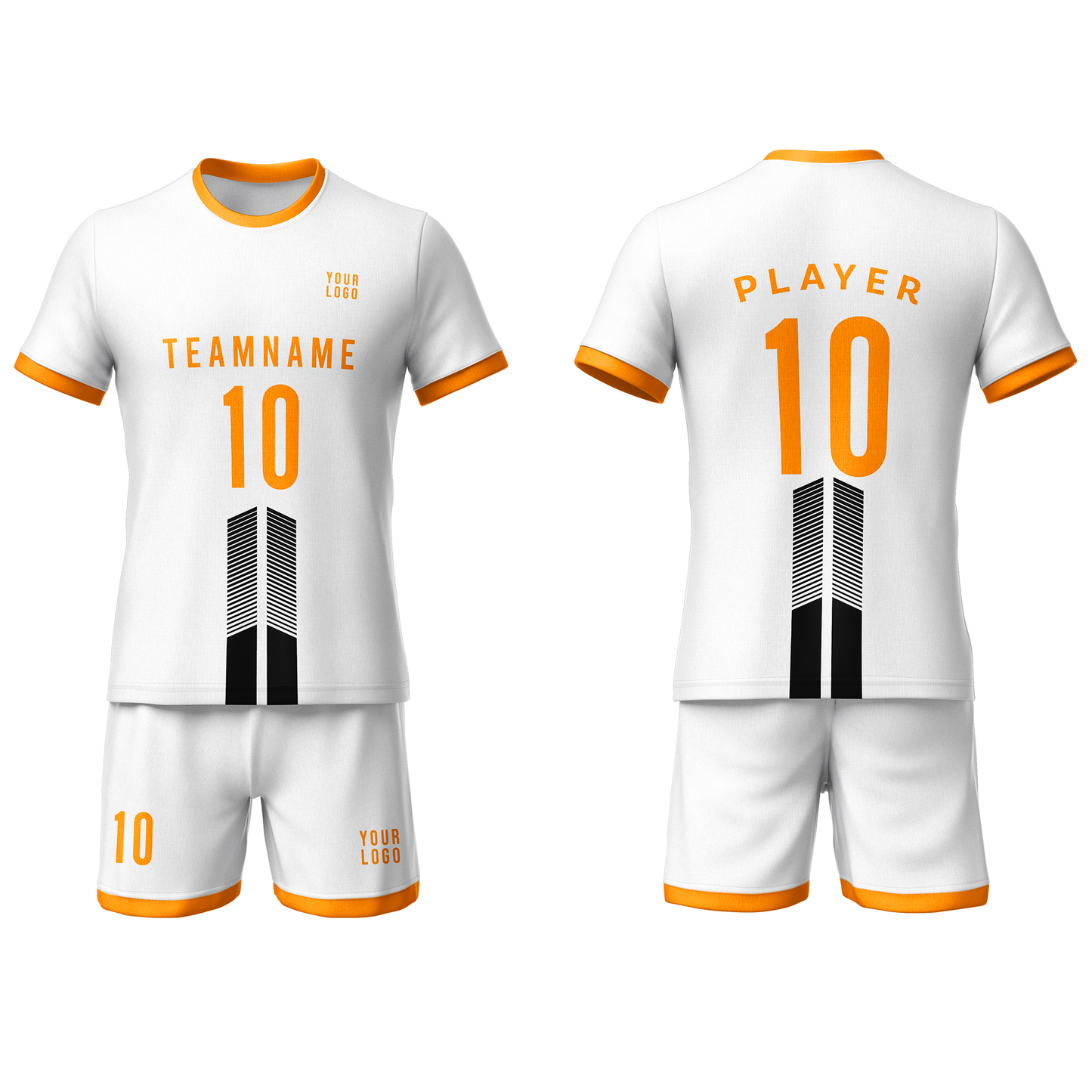 Custom Soccer Uniform – Accent Design – Personalized Uniform