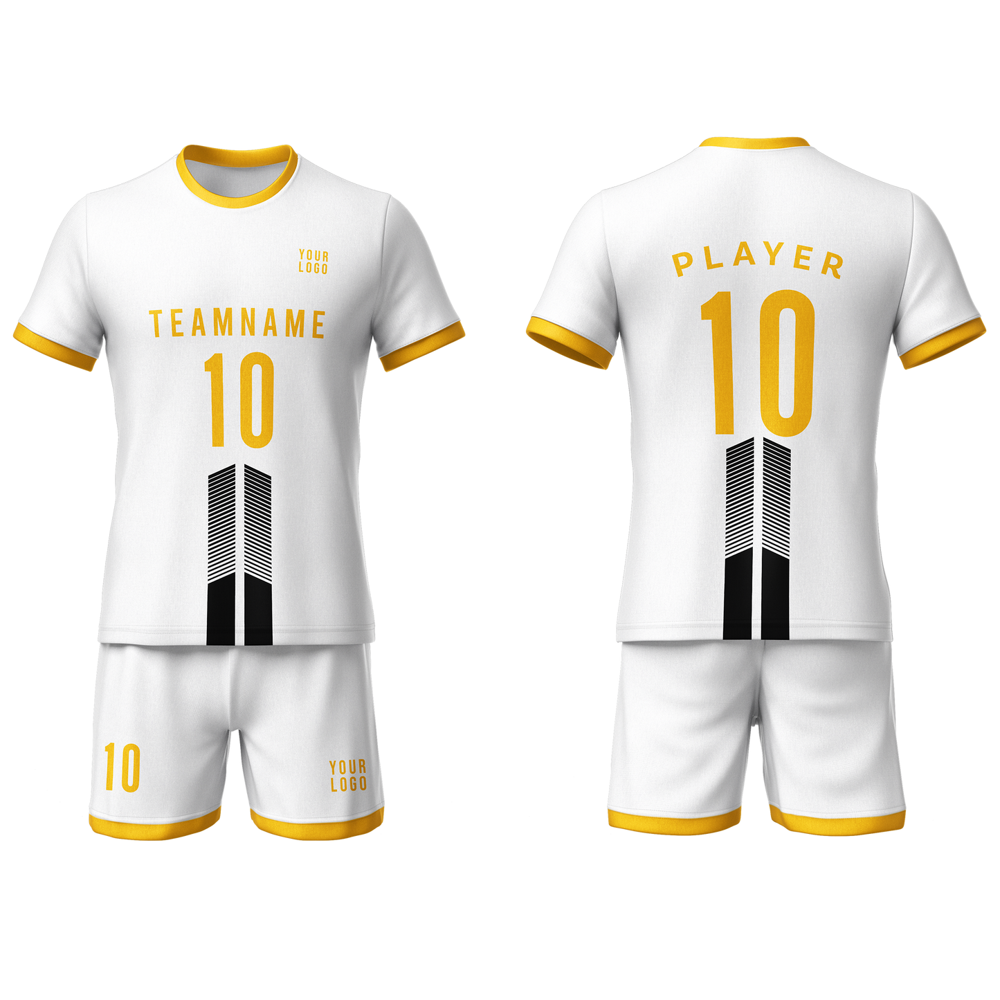 Custom Soccer Uniform – Accent Design – Personalized Uniform
