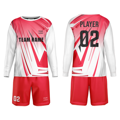 Custom Soccer Goalkeeper Uniform - Abstract Design - Personalized
