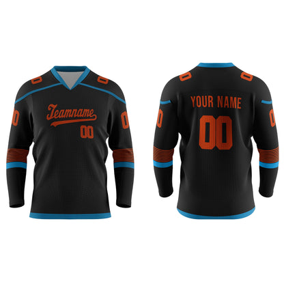 Custom Ice Hockey Jersey - Accent Design - Personalized Jersey