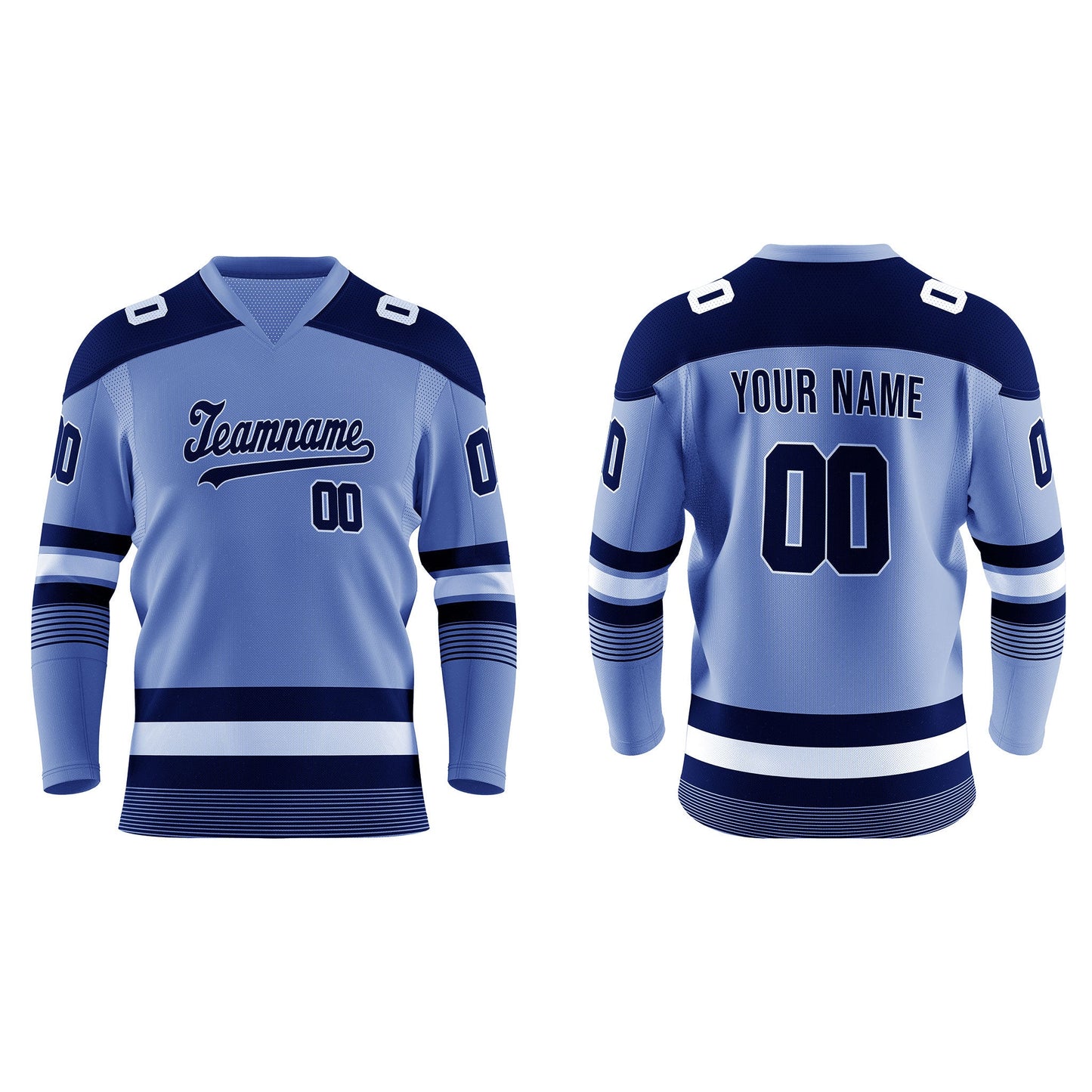 Custom Ice Hockey Jersey  - Matte Panel - Personalized Teamwear
