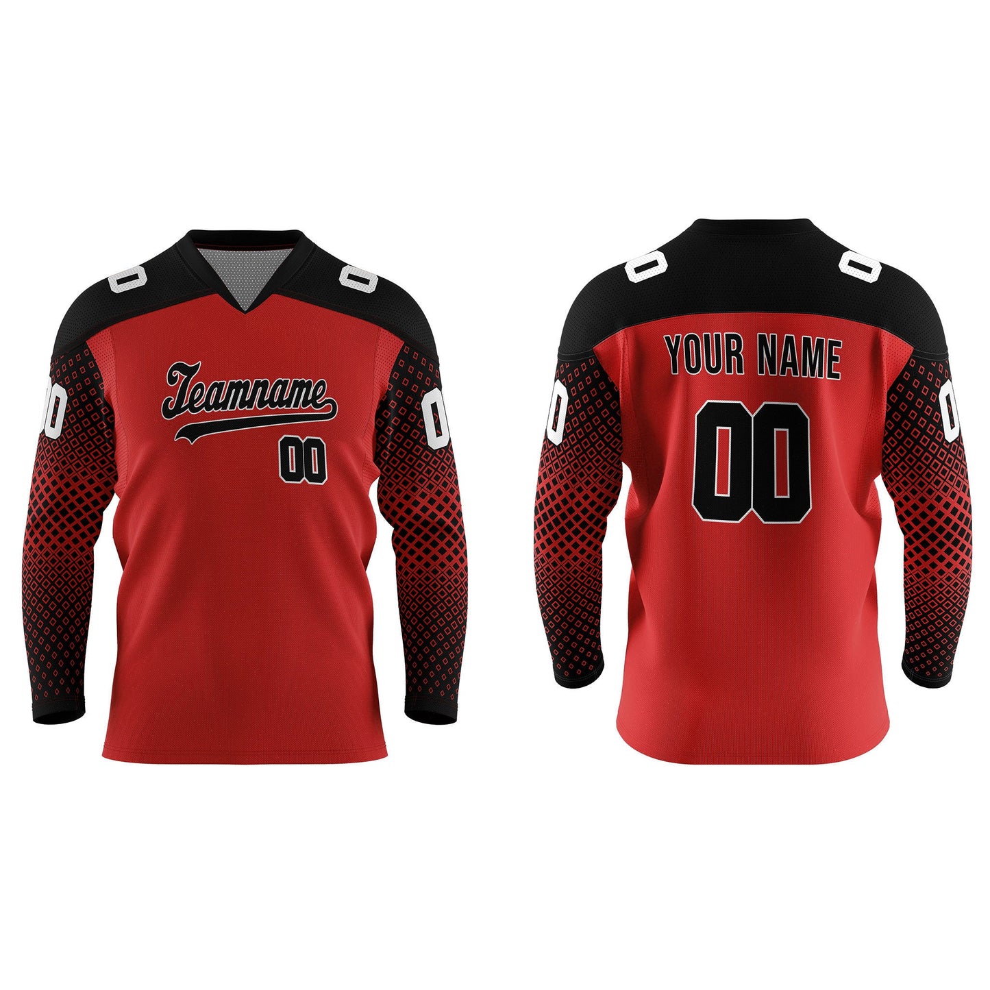 Custom Ice Hockey Jersey - Color Panel - Personalized Jersey