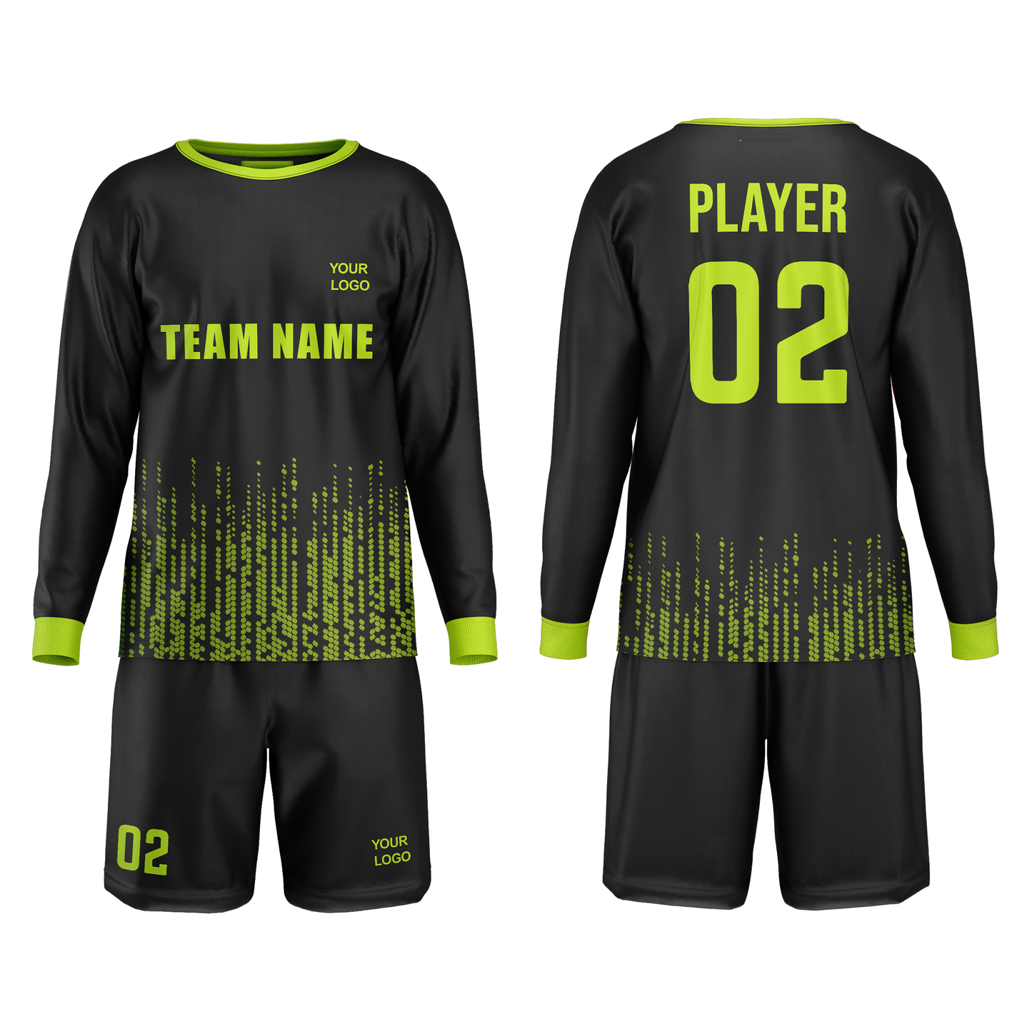 Custom Soccer Goalkeeper Uniform - Tech Design - Personalized