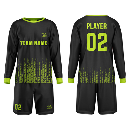 Custom Soccer Goalkeeper Uniform - Tech Design - Personalized