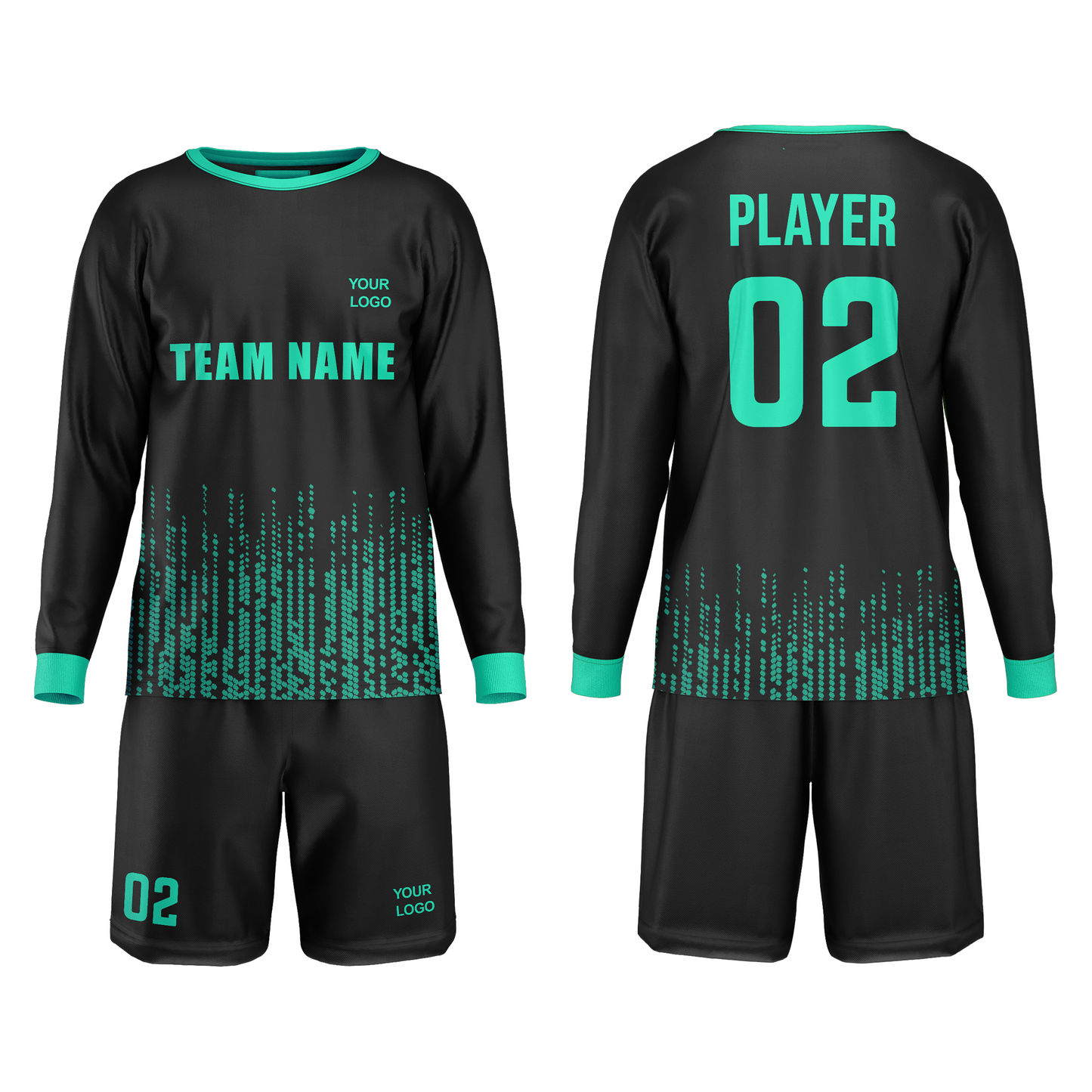 Custom Soccer Goalkeeper Uniform - Tech Design - Personalized