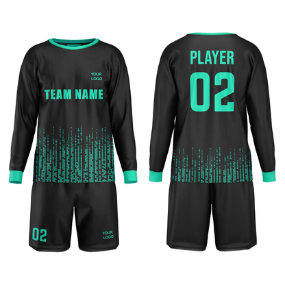 Custom Soccer Goalkeeper Uniform - Tech Design - Personalized