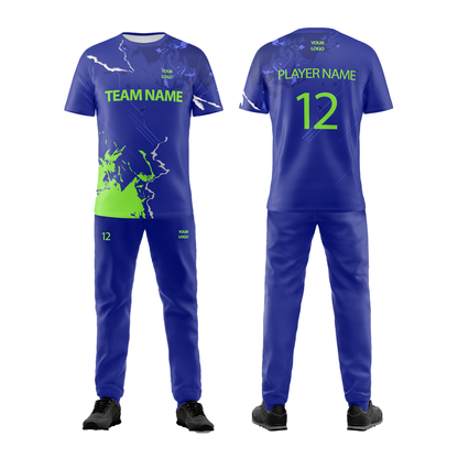 Custom Cricket Uniform - Abstract Accent - Personalized Teamwear