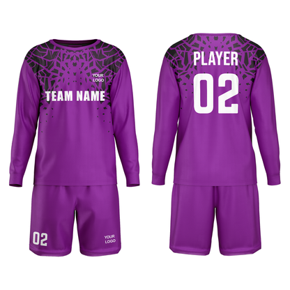 Custom Soccer Goalkeeper Uniform - Turtle Design - Personalized