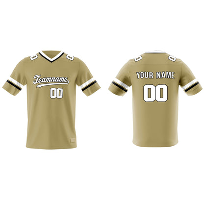 Custom American Football Jersey - White Accent - Personalized Top