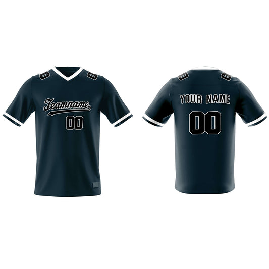 Custom American Football Jersey – White Trim Design – Personalized Gear
