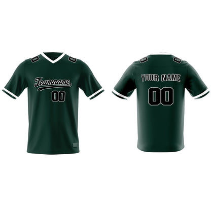 Custom American Football Jersey - White Trim - Personalized Top