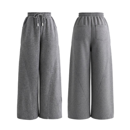 Custom Women Wide-Leg Trousers - Panel Seam - Personalized