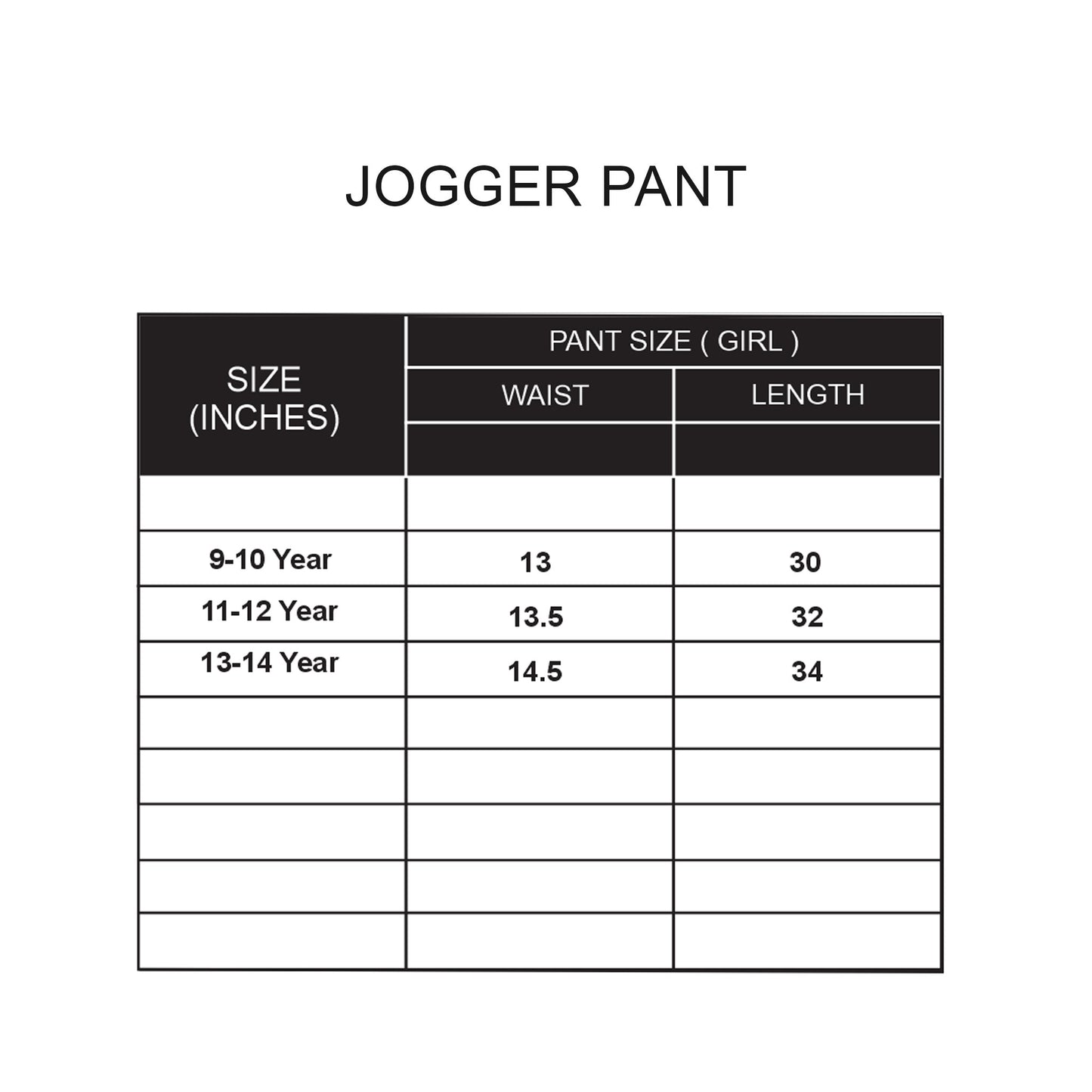 Custom Girls Jogger Pants - Solid Design Personalized Pants