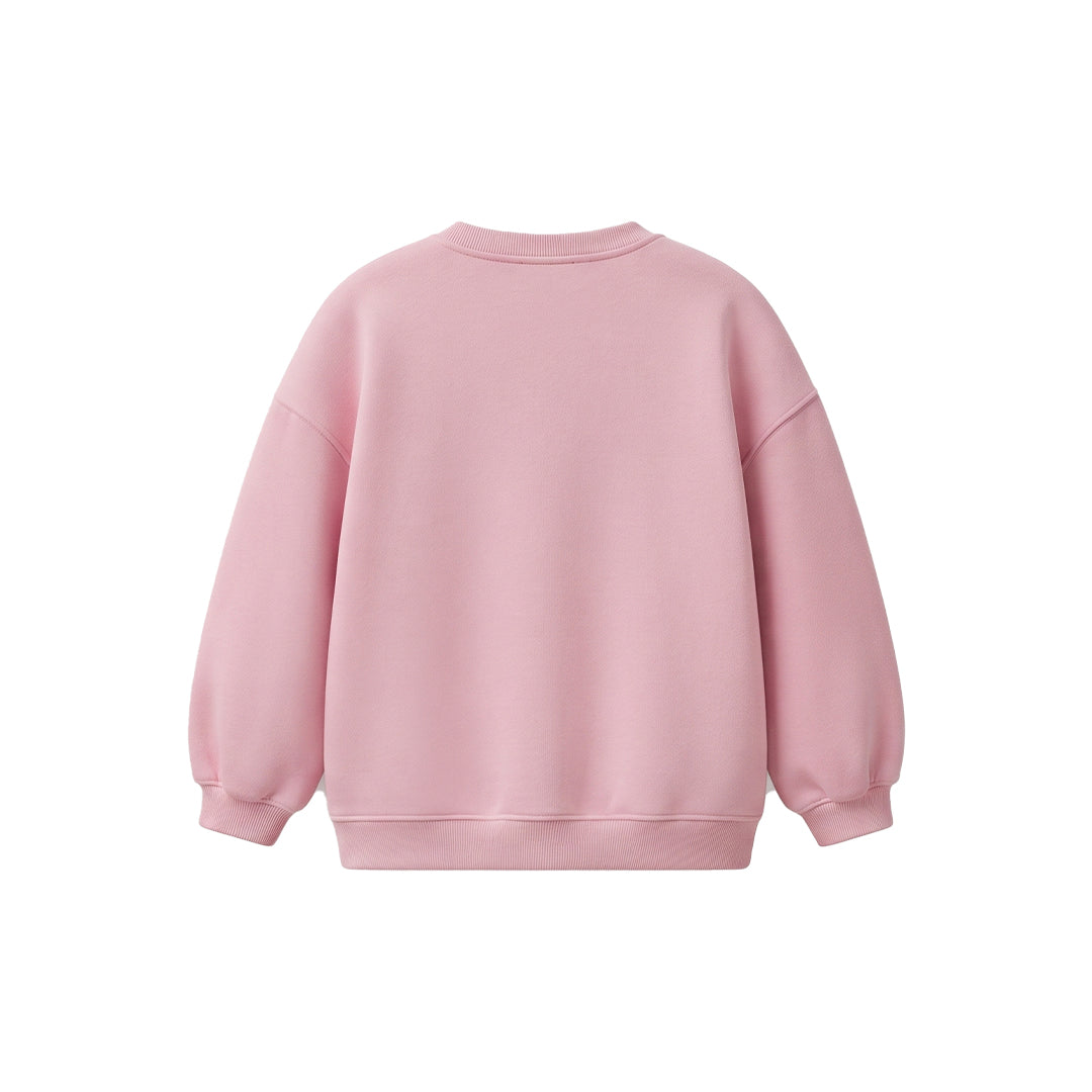 Custom Girls Sweatshirt - Curved Seam Panel - Personalized Top