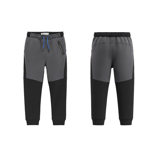 Custom Boys Jogger Pants - Asymmetric Block Pattern - Personalized