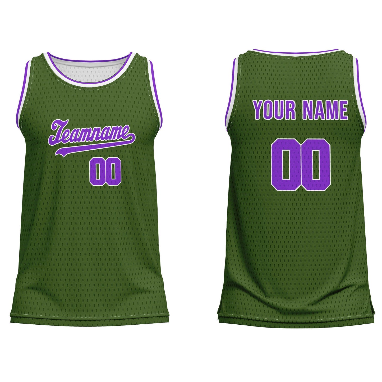 Custom Basketball Tank Top - Solid Design - Personalized Gear