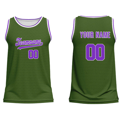Custom Basketball Tank Top - Solid Design - Personalized Gear