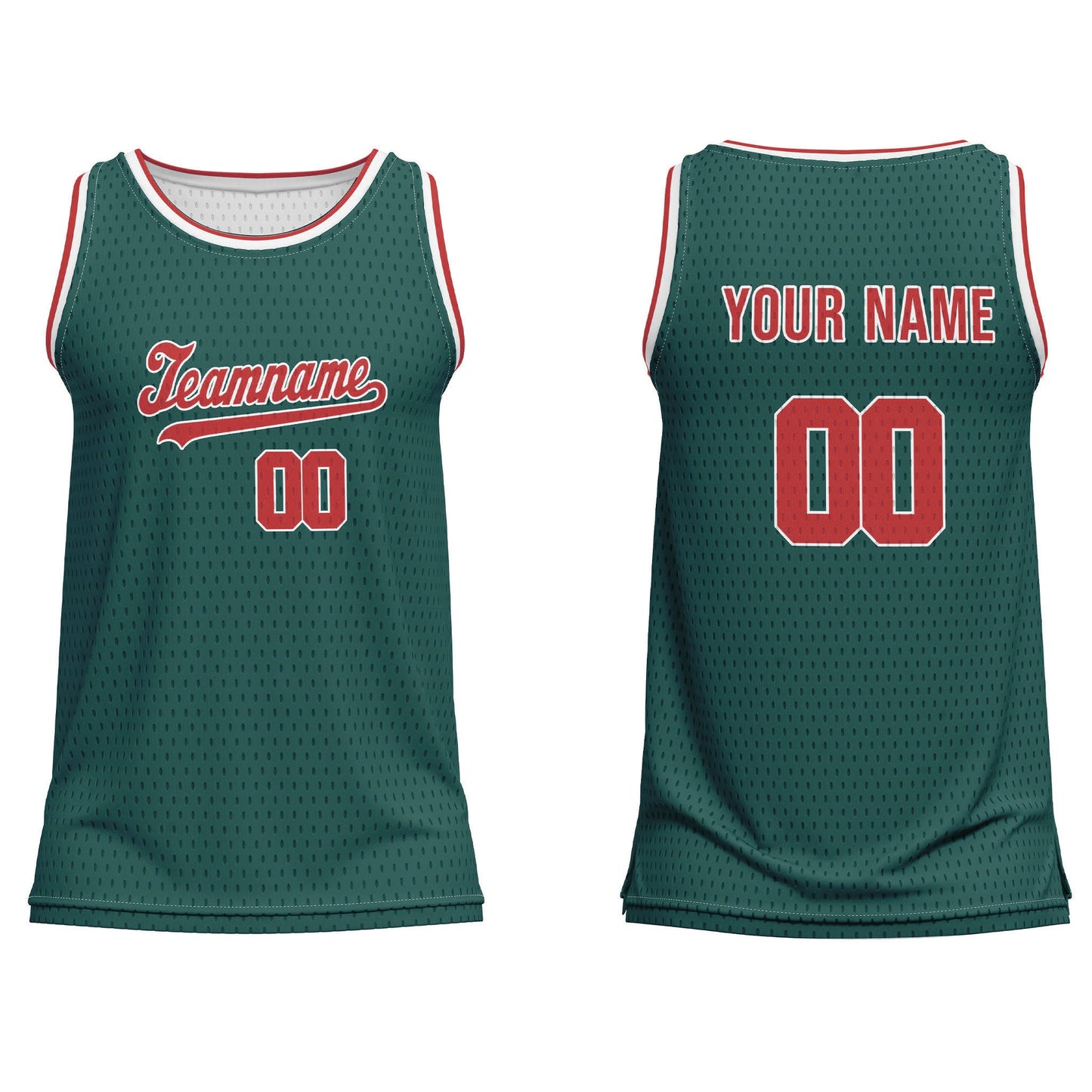 Custom Basketball Tank Top - Solid Design - Personalized Gear