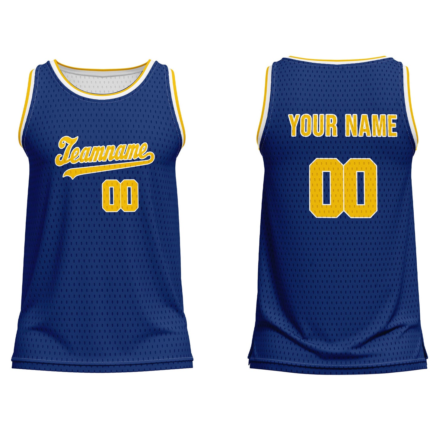 Custom Basketball Tank Top - Solid Design - Personalized Gear